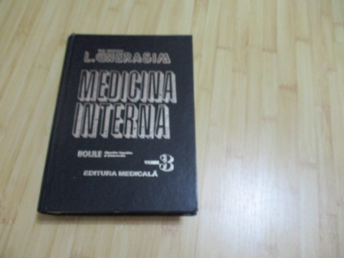 L. GHERASIM--MEDICINA INTERNA - VOL. 3 - 1999