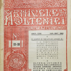 ARHIVELE OLTENIEI, ANUL XXII , NR. 125-130 , 1943