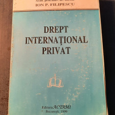 Drept international privat Ion P. Filipescu