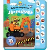 Hallgatom &eacute;s megismerem - J&aacute;rművek - Hangos k&ouml;nyvecske - Grazyna Wasilewicz