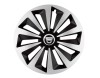 Set 4 capace roti Fox Gri-Negru R14 pentru gama auto Dacia, Autohelix MSA