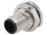 Soclu M12 8 PIN tată IP67 30V