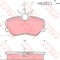 Set placute frana,frana disc PEUGEOT 306 Hatchback (7A, 7C, N3, N5) (1993 - 2003) TRW GDB1039