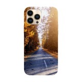 Husa compatibila cu Apple iPhone 14 Plus model Autumn vibes, Silicon, TPU, Viceversa, Transparent, Carcasa