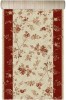 Traversa Covor Lotos 551 Crem / Grena Latime 100 cm Diverse Lungimi 1800 gr/mp