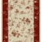 Traversa Covor Lotos 551 Crem / Grena Latime 100 cm Diverse Lungimi 1800 gr/mp