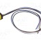 Conector M12 soclu tată 4 pini 4A 250V IP67 drept cu cablu LUTRONIC