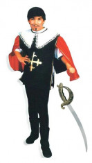 Costum pentru serbare Muschetar cu sabie 128 cm foto