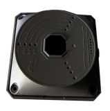 Doza de exterior dedicata camerelor de supraveghere, 130*130*40mm, plastic ABS, neagra, B006-B