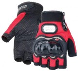 Manusi Moto Fara Degete Pro Biker Rosii Motorevolution