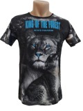 Tricou barbatesc imprimeu lei - M