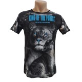 Tricou barbatesc imprimeu lei - M