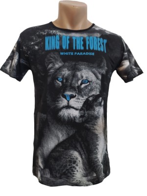 Tricou barbatesc imprimeu lei - M foto