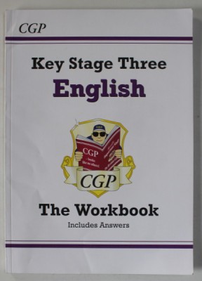 KEY STAGE THREE , ENGLISH , THE WORKBOOK , INCLUDES ANSWERS , ANII &amp;#039;2000 foto