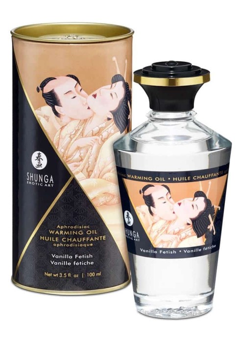 Ulei Afrodiziac Cu Efect De Caldura Vanilla Fetish, 100 ml