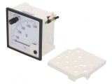 Voltmetru de Panou True RMS 0-500V 300V Umax Clasa 1.5