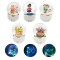 Glob luminos LED cu figurine in lichid, diverse modele