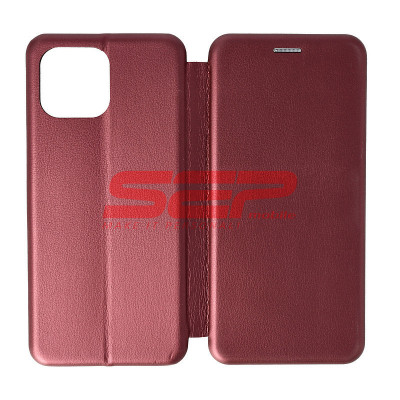 Toc FlipCover Round Xiaomi Mi 11 Lite 5G Wine foto