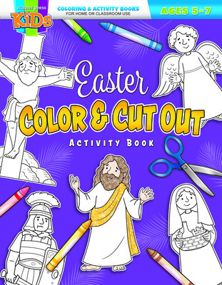 Coloring &amp;amp; Activity Book - Easter 5-7: Easter Color and Cut Out Activity Book foto