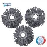 SET 3 REZ MICROFIB BENZI LATE,CLEAN STEP