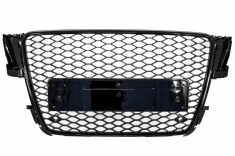 Grila Centrala Audi A5 8T (2008-2011) RS5 Design Negru Lucios Performance AutoTuning