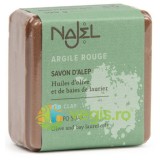 Sapun de Alep cu Argila Rosie 100g