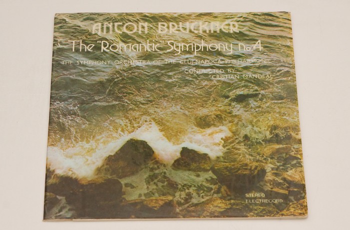 Anton Bruckner - The Romantic Symphony no. 4 - disc vinil dublu 2 x LP NOU