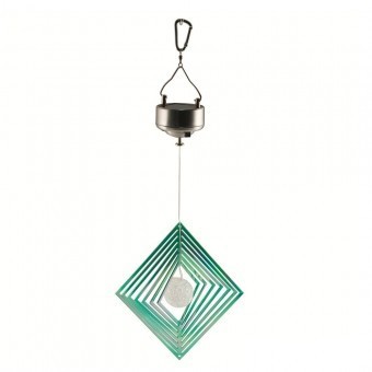 Lampa solara pentru terasa, Home MX 101, cu agatatoare, pentru tavan, iluminare in 3 culori foto