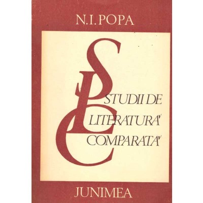N.I. Popa - Studii de literatura comparata - 136221 foto