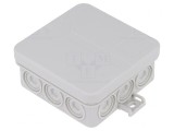 Cutie de Conexiuni IP55 85x85x37mm Gri