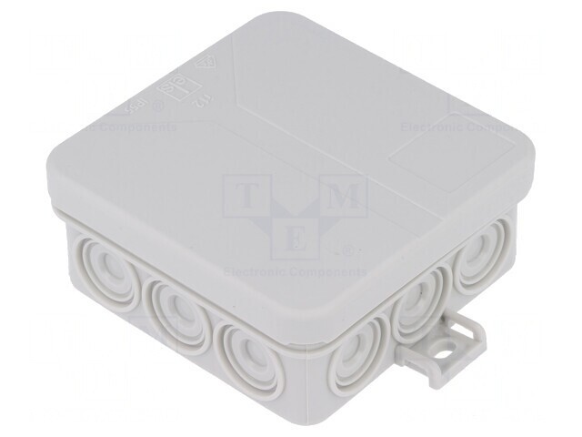 Cutie de Conexiuni IP55 85x85x37mm Gri