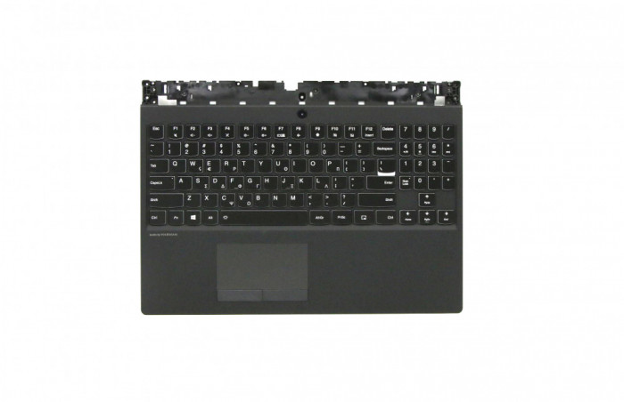 Carcasa superioara cu tastatura palmrest Laptop, Lenovo, Legion Y530-15ICH Type 81FV, 81GT, 81L8, 81M7, 5CB0S91814, cu iluminare, layout GR (greaca)