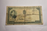 500 lei 1934