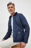 Barbour geaca barbati, culoarea albastru marin, de tranzitie