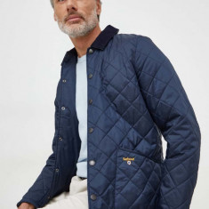 Barbour geaca barbati, culoarea albastru marin, de tranzitie