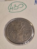 430 French Indochina, Indochina Franceza, 10 Cents 1941, KM#21, decenta