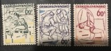 (CEHOSLOVACIA 1 ) Timbre serii Straine Sport