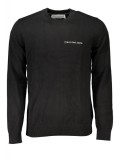 Cumpara ieftin Pulover bărbați, cu imprimeu cu logo, Regular fit, negru, XL
