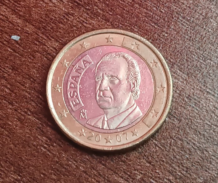 C50 - Moneda foarte veche - 1 euro - Spania - 2007