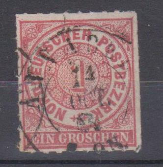 Germania - nord postbezirk, 1868, stampilat (G1) foto