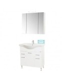 Set Baza, lavoar baie GN1531 si oglinda Celine - 80 cm