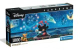 Puzzle Clementoni panoramic, Mickey si Minnie, 1000 piese