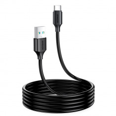 Cablu De &icirc;ncărcare/date Joyroom USB - USB Tip C 3A 2m Negru (S-UC027A9) S-UC027A9 2M BLACK