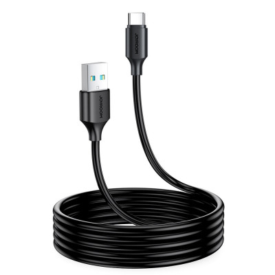 Cablu De &amp;icirc;ncărcare/date Joyroom USB - USB Tip C 3A 2m Negru (S-UC027A9) S-UC027A9 2M BLACK foto