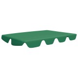 Cumpara ieftin Copertina de rezerva leagan gradina, verde, 150/130x105/70 cm