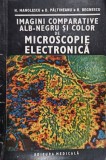 N. Manolescu - Imagini comparative alb-negru si color de microscopie electronica (Editia: 1984)