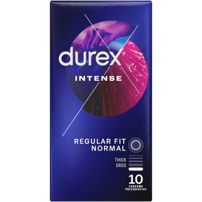 Prezervative Durex Intense Orgasmic 10 bucati foto