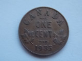 ONE CENT 1935 CANADA