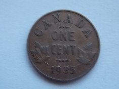ONE CENT 1935 CANADA foto