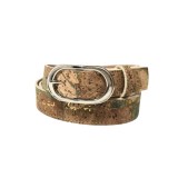 Curea dama din pluta texturata Taco